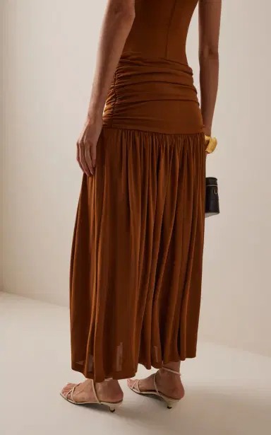 FRANÇOISE Nora Jersey Midi Skirt | Thumbnail 4 FRANÇOISE Nora Jersey Midi Skirt | Thumbnail 4