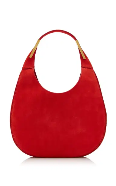 Savette The Small Suede Florence Hobo Bag | Thumbnail 5 Savette The Small Suede Florence Hobo Bag | Thumbnail 5