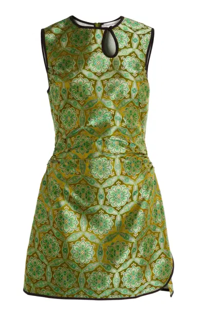 Christopher Esber Palmira Brocade Mini Tank Dress | Thumbnail 2 Christopher Esber Palmira Brocade Mini Tank Dress | Thumbnail 2