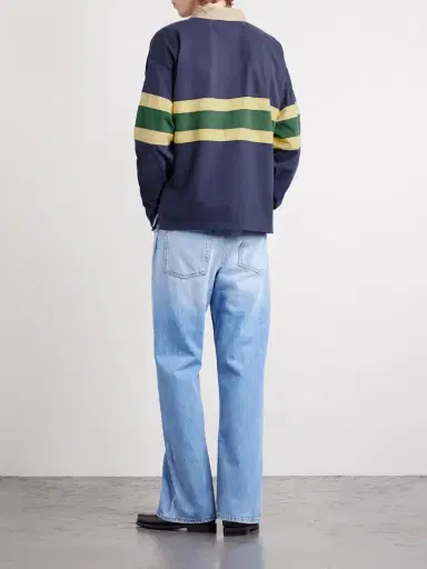 Polo Ralph Lauren Logo-Embroidered triped Cotton-Jersey Rugby Shirt - Men | Thumbnail 4 Polo Ralph Lauren Logo-Embroidered triped Cotton-Jersey Rugby Shirt - Men | Thumbnail 4