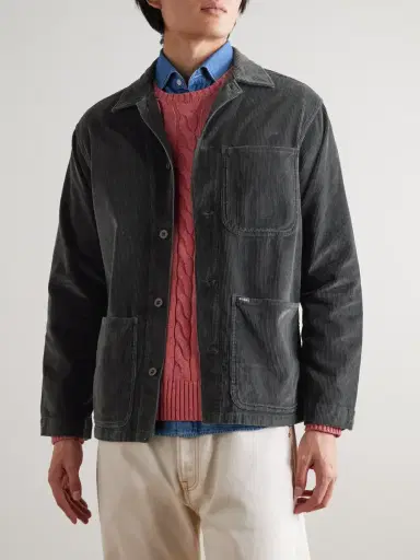 Polo Ralph Lauren Cotton-Corduroy Overshirt - Men | Thumbnail 3 Polo Ralph Lauren Cotton-Corduroy Overshirt - Men | Thumbnail 3