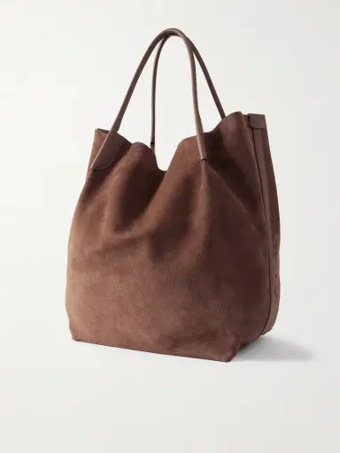 Loro Piana Bale Extra-Large Leather-Trimmed Full-Grain Nubuck Tote Bag - Men | Thumbnail 4 Loro Piana Bale Extra-Large Leather-Trimmed Full-Grain Nubuck Tote Bag - Men | Thumbnail 4