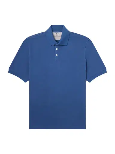 Brunello Cucinelli Slim-Fit Cotton-Piqué Polo Shirt - Men | Thumbnail 1 Brunello Cucinelli Slim-Fit Cotton-Piqué Polo Shirt - Men | Thumbnail 1