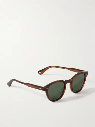 Garrett Leight California Optical Evan Round-Frame Acetate Sunglasses - Men | Thumbnail 3 Garrett Leight California Optical Evan Round-Frame Acetate Sunglasses - Men | Thumbnail 3