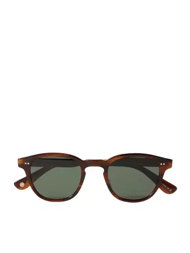 Garrett Leight California Optical Evan Round-Frame Acetate Sunglasses - Men | Thumbnail 1 Garrett Leight California Optical Evan Round-Frame Acetate Sunglasses - Men | Thumbnail 1