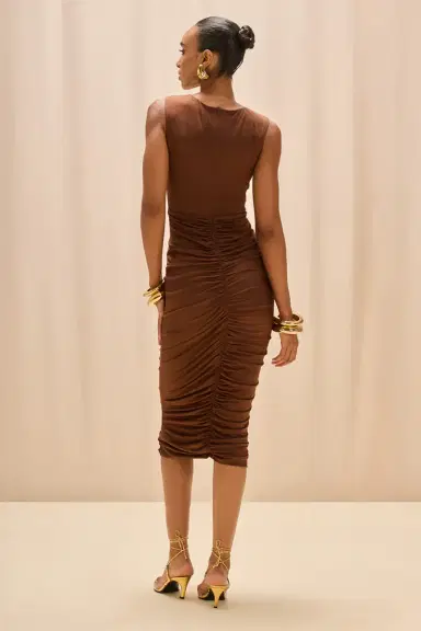 PatBo MOONLIT JERSEY MIDI DRESS | Thumbnail 3 PatBo MOONLIT JERSEY MIDI DRESS | Thumbnail 3