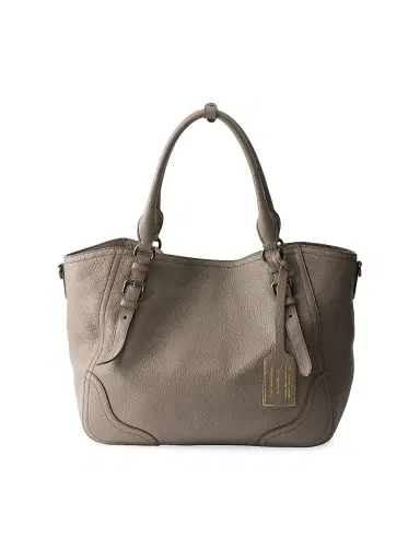 Prada Women's Large Leather Tote Bag - Grey | Thumbnail 5 Prada Women's Large Leather Tote Bag - Grey | Thumbnail 5
