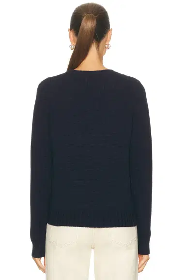 Sporty & Rich Horse Knitted Sweatshirt | Thumbnail 3 Sporty & Rich Horse Knitted Sweatshirt | Thumbnail 3