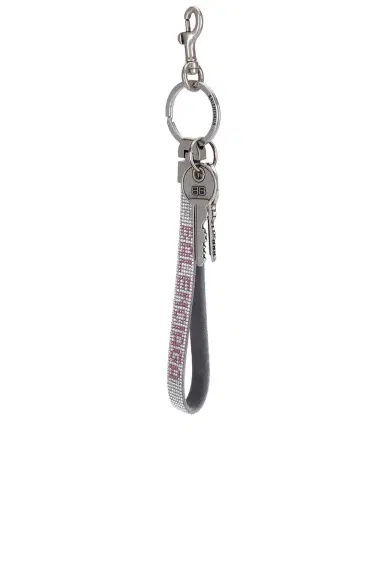 Balenciaga Charm Balen Strass Keychain | Thumbnail 1 Balenciaga Charm Balen Strass Keychain | Thumbnail 1