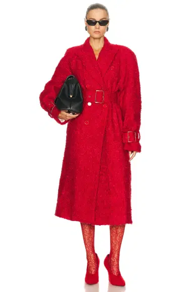 Rowen Rose Long Belted Coat | Thumbnail 1 Rowen Rose Long Belted Coat | Thumbnail 1