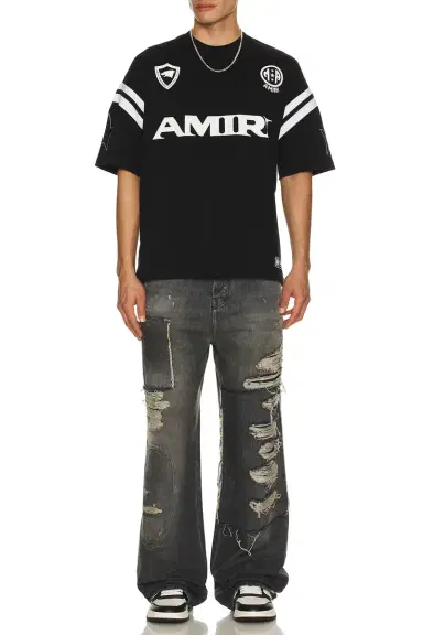 AMIRI Carpenter Repaired Baggy Jean | Thumbnail 5 AMIRI Carpenter Repaired Baggy Jean | Thumbnail 5