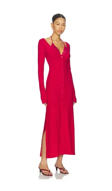 Vaillant Ribbed Jersey Cardigan Dress | Thumbnail 2 Vaillant Ribbed Jersey Cardigan Dress | Thumbnail 2