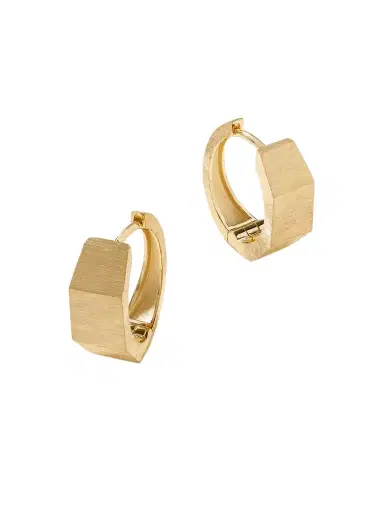 Marie Lichtenberg Ecrou Large 18-karat Gold Hoop Earrings | Thumbnail 1 Marie Lichtenberg Ecrou Large 18-karat Gold Hoop Earrings | Thumbnail 1
