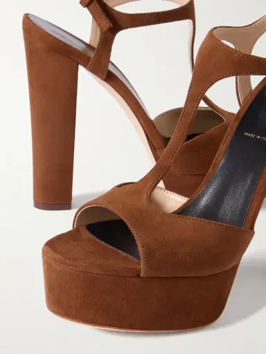 Tom Ford Suede Platform Sandals | Thumbnail 4 Tom Ford Suede Platform Sandals | Thumbnail 4