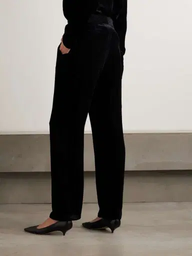 The Row Anker Ribbed Velvet Straight-leg Pants | Thumbnail 4 The Row Anker Ribbed Velvet Straight-leg Pants | Thumbnail 4