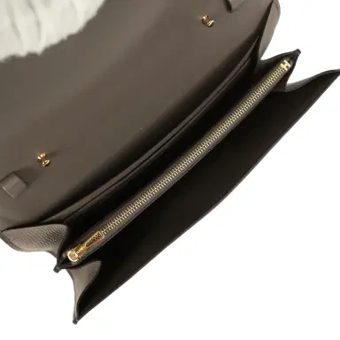 HERMÈS Hermes Constance Wallet To Go Etain Epsom Gold Hardware | Thumbnail 8 HERMÈS Hermes Constance Wallet To Go Etain Epsom Gold Hardware | Thumbnail 8