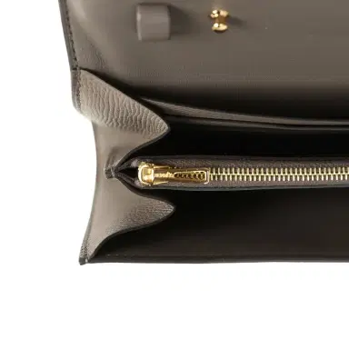 HERMÈS Hermes Constance Wallet To Go Etain Epsom Gold Hardware | Thumbnail 9 HERMÈS Hermes Constance Wallet To Go Etain Epsom Gold Hardware | Thumbnail 9