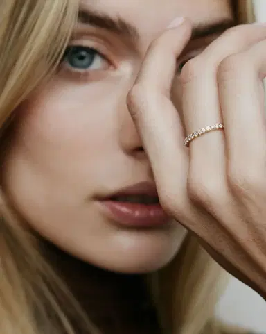 Jennifer Fisher JF Lab - Round Cut Eternity Band | Thumbnail 2 Jennifer Fisher JF Lab - Round Cut Eternity Band | Thumbnail 2