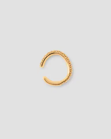 Jennifer Fisher Pavé Diamond Ear Cuff in 18K Yellow Gold | Thumbnail 2 Jennifer Fisher Pavé Diamond Ear Cuff in 18K Yellow Gold | Thumbnail 2