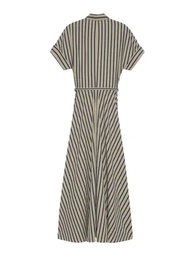 Adam Lippes Sadie Striped Poplin Shirtdress | Thumbnail 2 Adam Lippes Sadie Striped Poplin Shirtdress | Thumbnail 2
