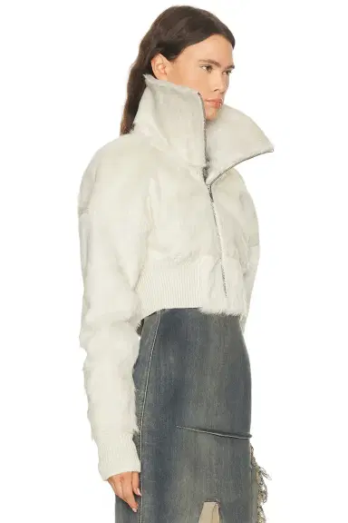 Rick Owens Dracucollar Cropped Jacket | Thumbnail 2 Rick Owens Dracucollar Cropped Jacket | Thumbnail 2