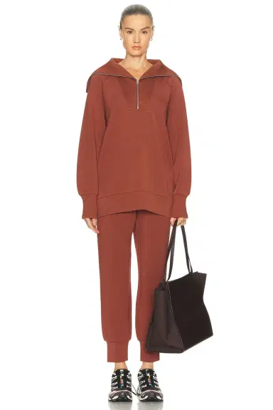 Varley Xina Half Zip Longline Sweater | Thumbnail 4 Varley Xina Half Zip Longline Sweater | Thumbnail 4