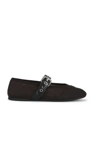 Miu Miu Ballerine Rete Flat | Thumbnail 1 Miu Miu Ballerine Rete Flat | Thumbnail 1