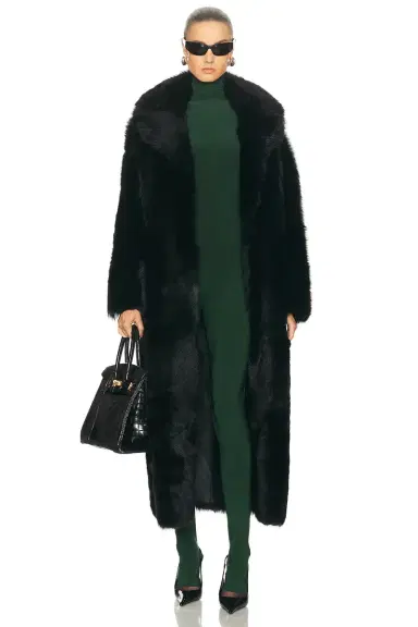 Norma Kamali Long Sleeve Slim Fit Turtleneck Catsuit | Thumbnail 4 Norma Kamali Long Sleeve Slim Fit Turtleneck Catsuit | Thumbnail 4