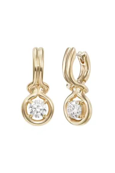 Melissa Kaye Diamond Medium Rocky Earrings | Thumbnail 1 Melissa Kaye Diamond Medium Rocky Earrings | Thumbnail 1