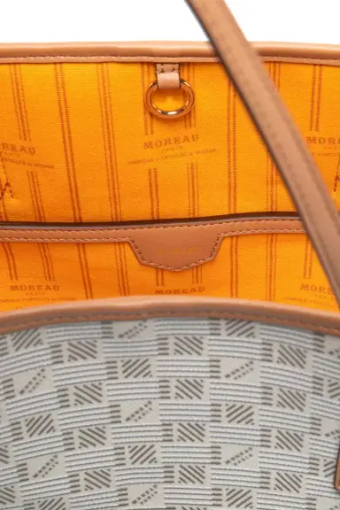 MOREAU St Tropez Zip Tote MM - Honey Natural | Thumbnail 2 MOREAU St Tropez Zip Tote MM - Honey Natural | Thumbnail 2