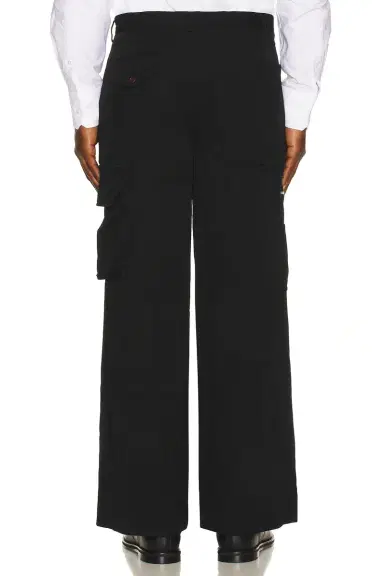 COMME des GARCONS BLACK Garment Treated Cargo Pocket Pant | Thumbnail 4 COMME des GARCONS BLACK Garment Treated Cargo Pocket Pant | Thumbnail 4