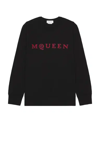 Alexander McQueen Embroidered Sweatshirt | Thumbnail 4 Alexander McQueen Embroidered Sweatshirt | Thumbnail 4
