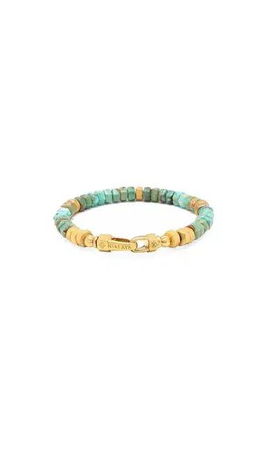 Nialaya Hexagon Beaded Bracelet | Thumbnail 2 Nialaya Hexagon Beaded Bracelet | Thumbnail 2