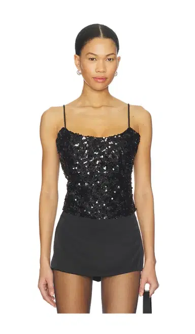 Runaway The Label Nessa Sequin Top | Thumbnail 2 Runaway The Label Nessa Sequin Top | Thumbnail 2