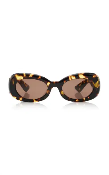 Khaite x Oliver Peoples 1992C Oval-Frame Acetate Sunglasses | Thumbnail 4 Khaite x Oliver Peoples 1992C Oval-Frame Acetate Sunglasses | Thumbnail 4