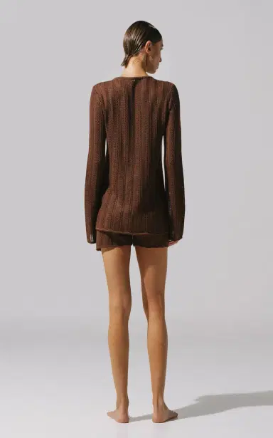 Baobab Corsica Mid-Rise Knit Shorts | Thumbnail 3 Baobab Corsica Mid-Rise Knit Shorts | Thumbnail 3
