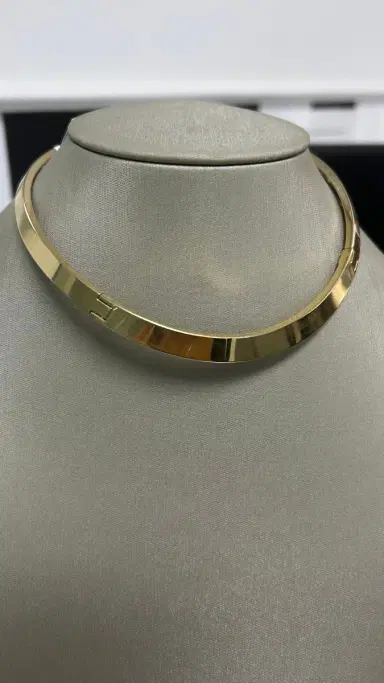 Wish Fine Jewelry 14K Italian Gold Collar Choker Necklace | Thumbnail 2 Wish Fine Jewelry 14K Italian Gold Collar Choker Necklace | Thumbnail 2