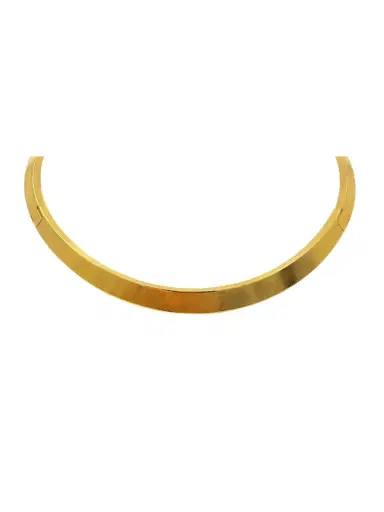 Wish Fine Jewelry 14K Italian Gold Collar Choker Necklace | Thumbnail 1 Wish Fine Jewelry 14K Italian Gold Collar Choker Necklace | Thumbnail 1