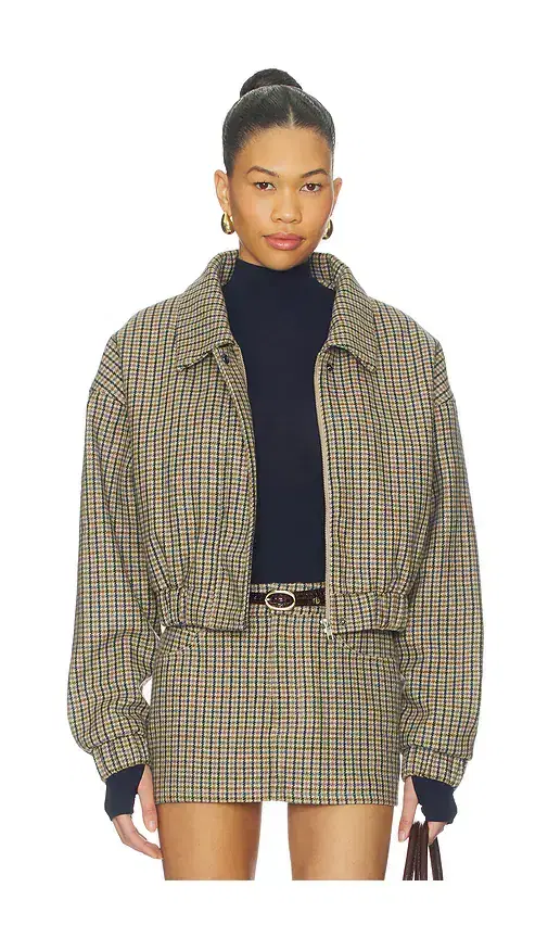 The Selene Check Jacket The Selene Check Jacket