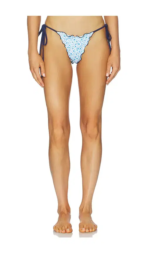 Lettuce Edge Side Tie Bikini Bottom Lettuce Edge Side Tie Bikini Bottom