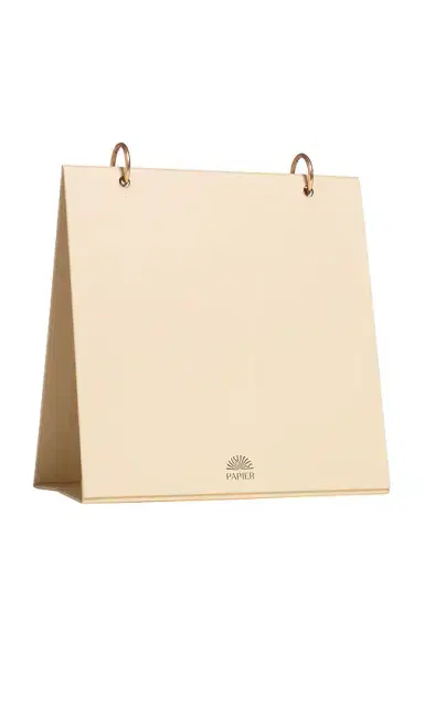 Papier Modern Type Desk Calendar | Thumbnail 2 Papier Modern Type Desk Calendar | Thumbnail 2