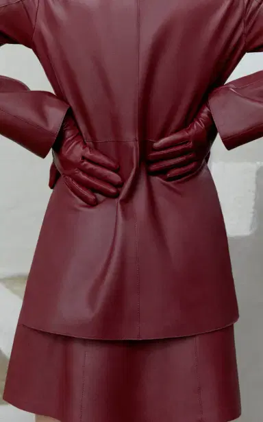 By Malene Birger Alleys Leather Top | Thumbnail 2 By Malene Birger Alleys Leather Top | Thumbnail 2