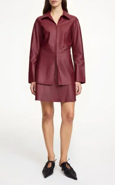 By Malene Birger Alleys Leather Top | Thumbnail 5 By Malene Birger Alleys Leather Top | Thumbnail 5