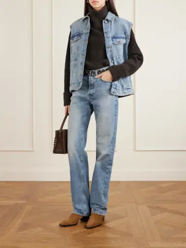 Frame The Stack High-rise Straight-leg Jeans | Thumbnail 2 Frame The Stack High-rise Straight-leg Jeans | Thumbnail 2