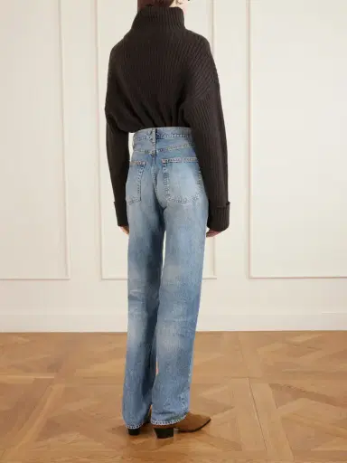 Frame The Stack High-rise Straight-leg Jeans | Thumbnail 4 Frame The Stack High-rise Straight-leg Jeans | Thumbnail 4