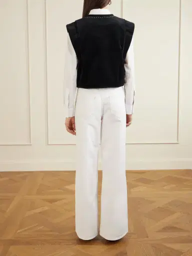 Isabel Marant Poppy Studded Cotton-velvet Vest | Thumbnail 4 Isabel Marant Poppy Studded Cotton-velvet Vest | Thumbnail 4