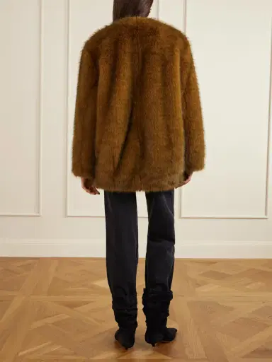 Isabel Marant Aglae Plush Jacket | Thumbnail 4 Isabel Marant Aglae Plush Jacket | Thumbnail 4