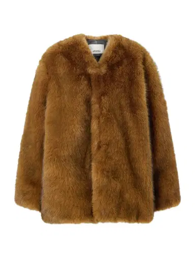 Isabel Marant Aglae Plush Jacket | Thumbnail 1 Isabel Marant Aglae Plush Jacket | Thumbnail 1
