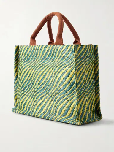 Marni Basket Small Jacquard Tote | Thumbnail 4 Marni Basket Small Jacquard Tote | Thumbnail 4