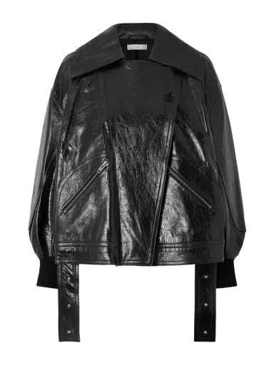 Co Engineered Double-breasted Leather Jacket | Thumbnail 1 Co Engineered Double-breasted Leather Jacket | Thumbnail 1
